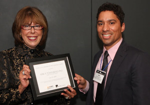 Kirk Townsend, PhD of the Brigham and Women’s Hospital received first Ellen Lutch Bender Arthritis Research Award.